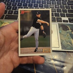 Jason bates baseball card